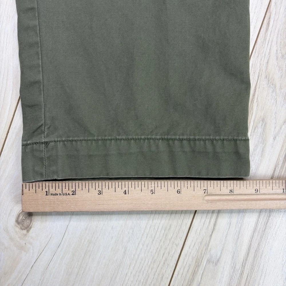 Polo By Ralph Lauren Suffield Pants Mens 36x32 Green Twill Chino